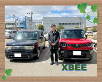 クロスビー納車しました